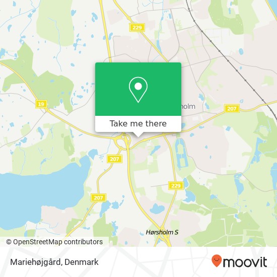 Mariehøjgård map