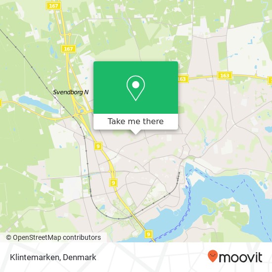 Klintemarken map