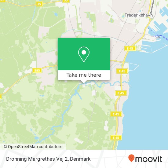 Dronning Margrethes Vej 2 map