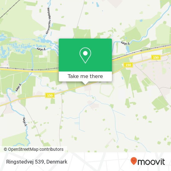 Ringstedvej 539 map