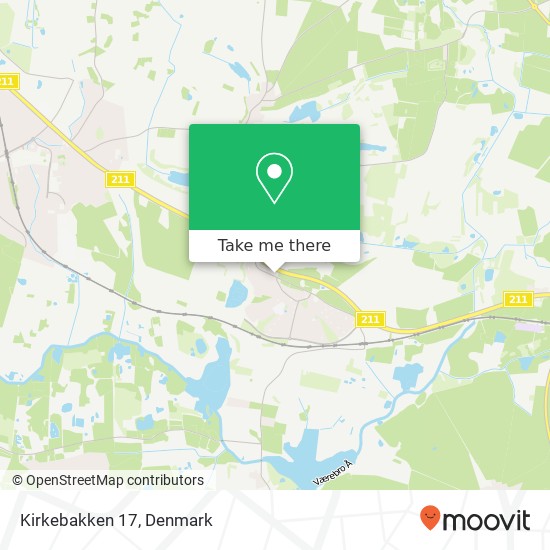 Kirkebakken 17 map