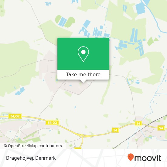 Dragehøjvej map