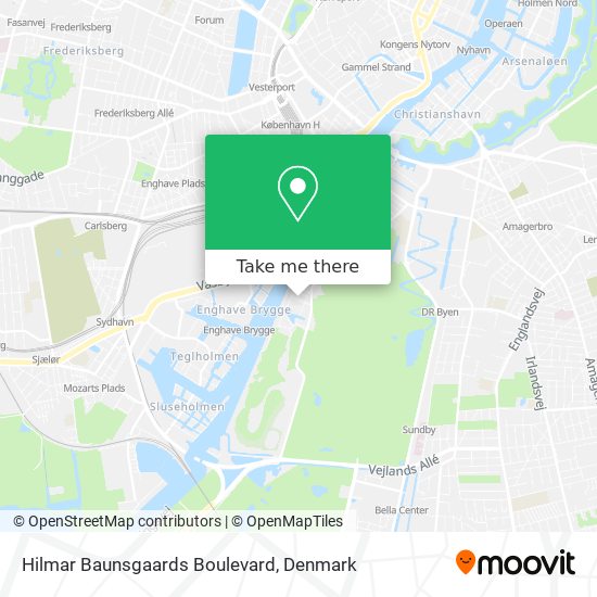 Hilmar Baunsgaards Boulevard map