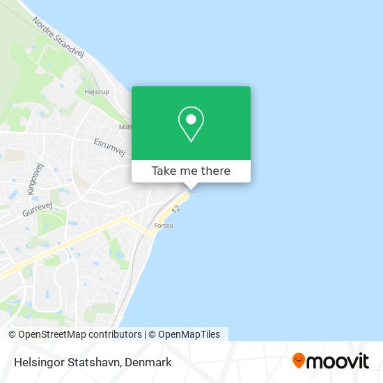 Helsingor Statshavn map