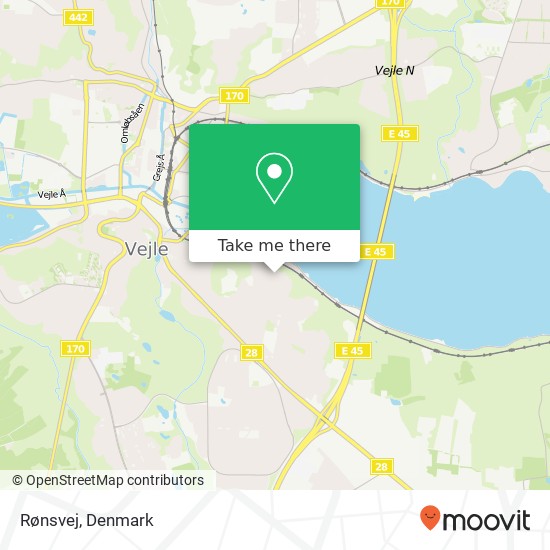 Rønsvej map