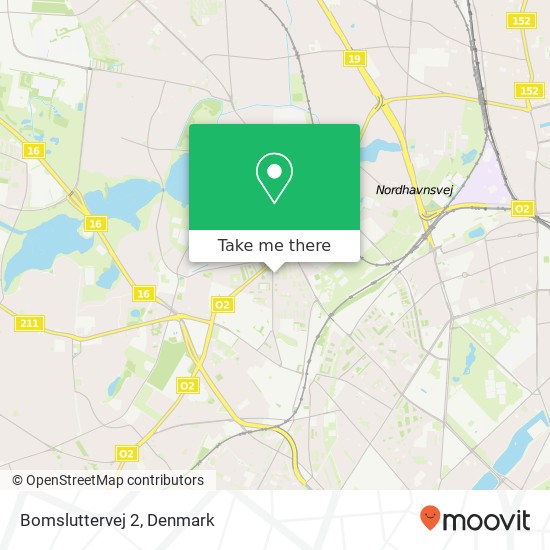 Bomsluttervej 2 map