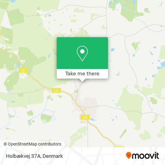 Holbækvej 37A map