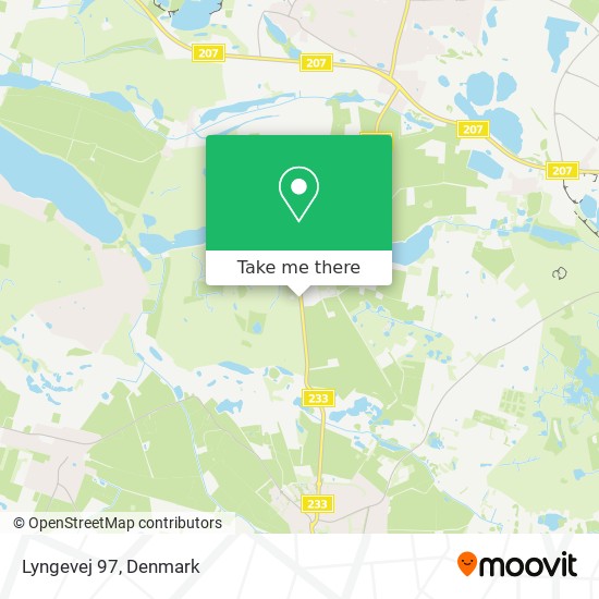 Lyngevej 97 map