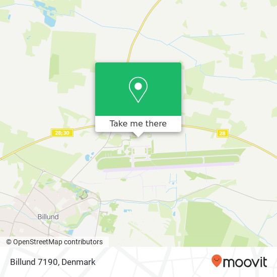 Billund 7190 map