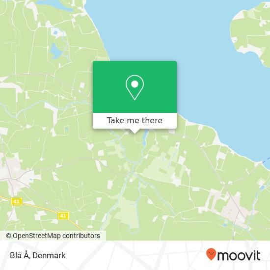 Blå Å map