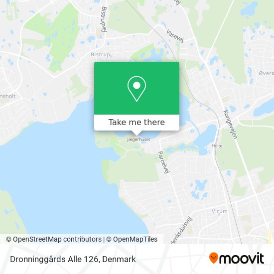 Dronninggårds Alle 126 map