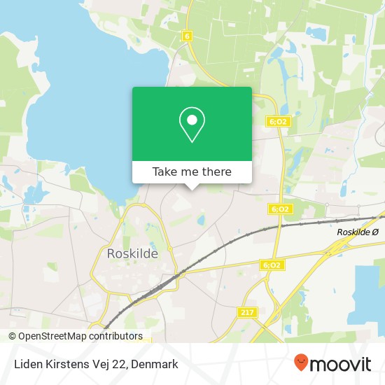 Liden Kirstens Vej 22 map