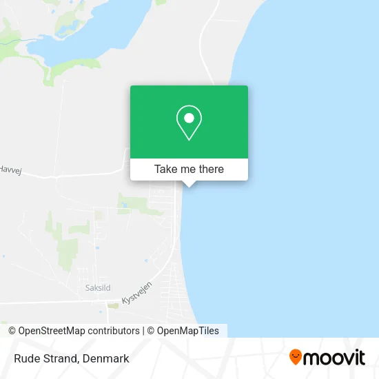 Rude Strand map