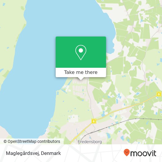 Maglegårdsvej map