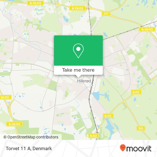 Torvet 11 A map