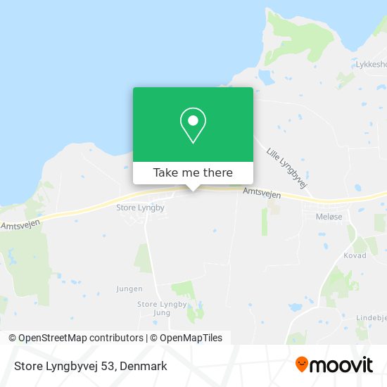 Store Lyngbyvej 53 map