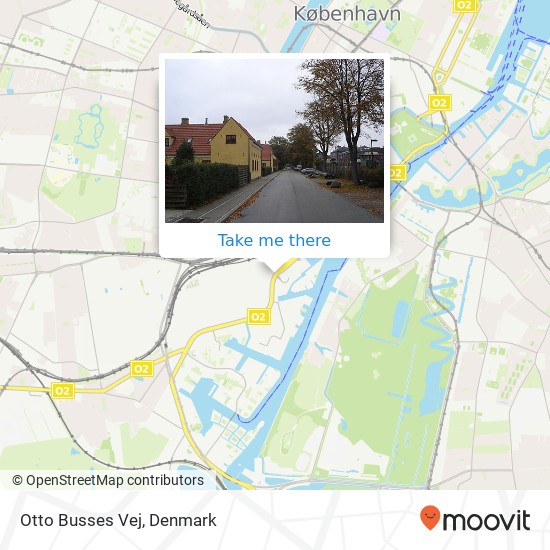 Otto Busses Vej map