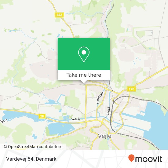 Vardevej 54 map