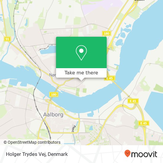 Holger Trydes Vej map