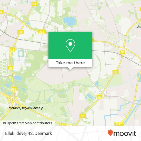 Ellekildevej 42 map