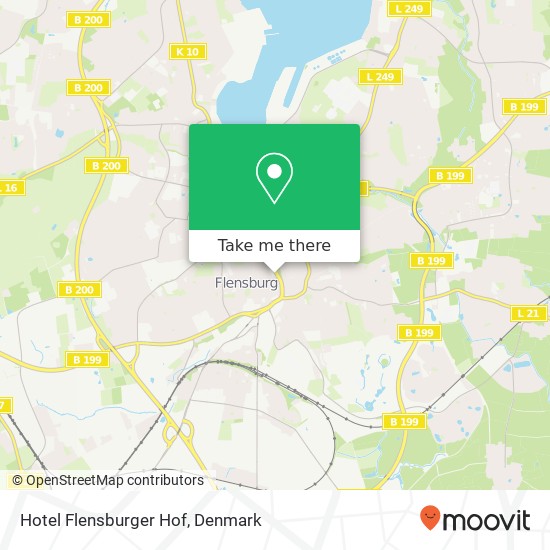 Hotel Flensburger Hof map