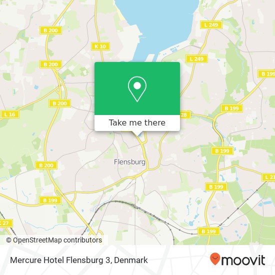 Mercure Hotel Flensburg 3 map