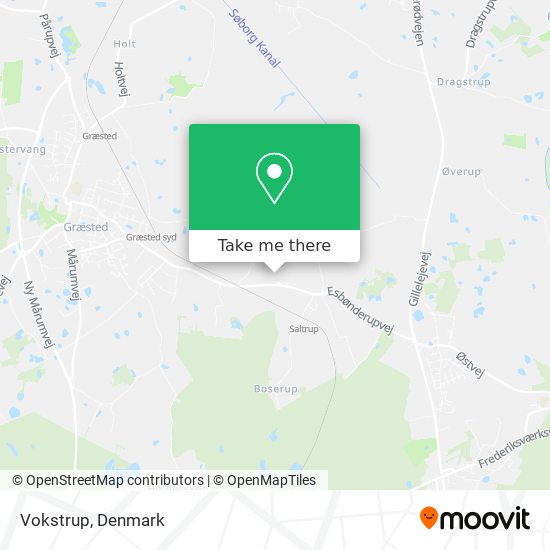 Vokstrup map