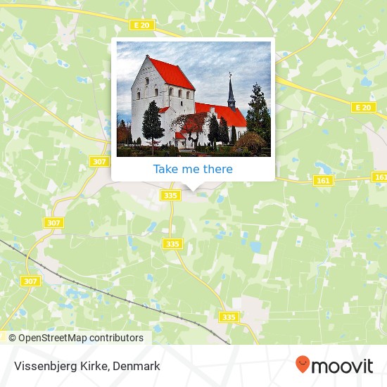 Vissenbjerg Kirke map