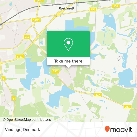 Vindinge map