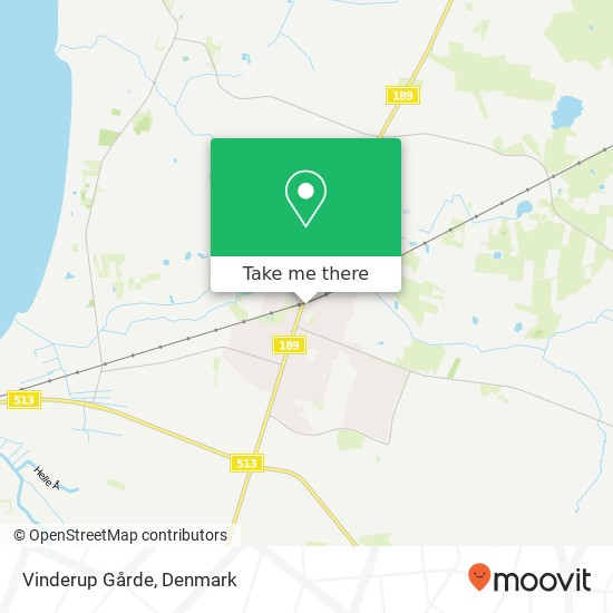 Vinderup Gårde map