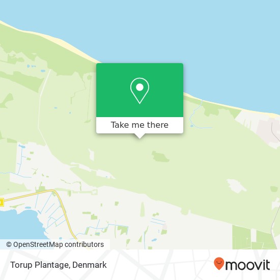 Torup Plantage map