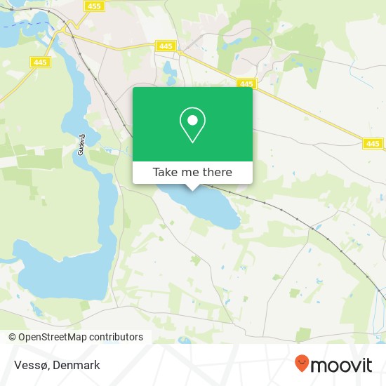 Vessø map