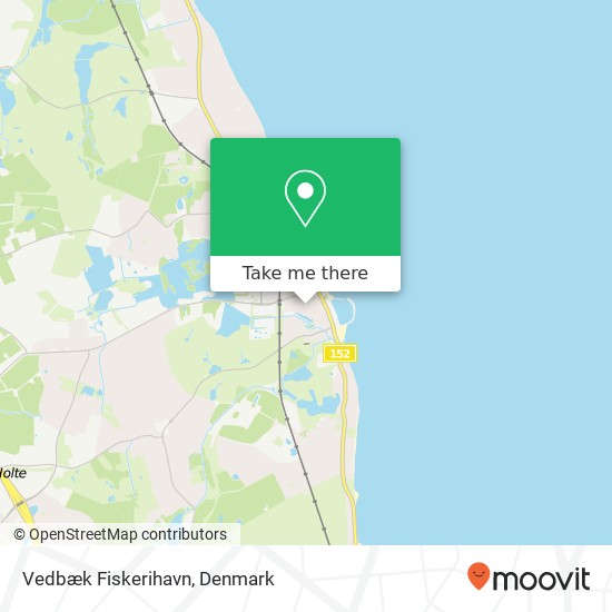Vedbæk Fiskerihavn map