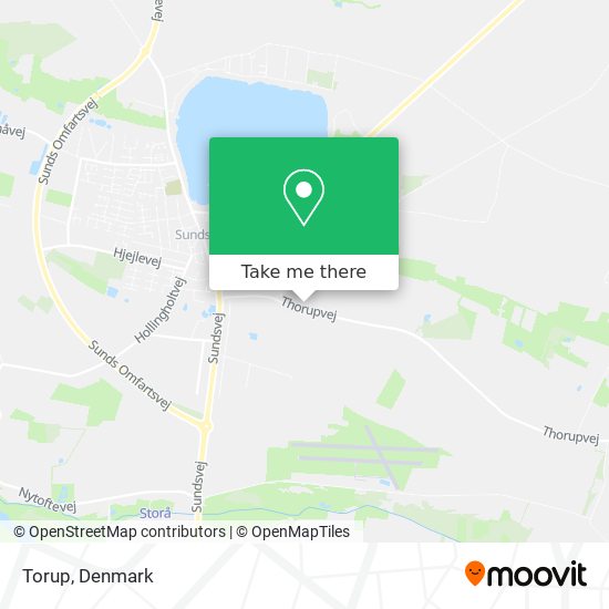 Torup map