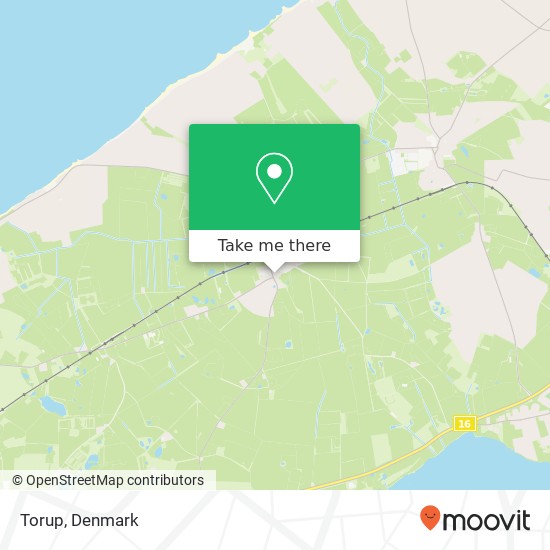 Torup map