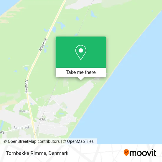 Tornbakke Rimme map