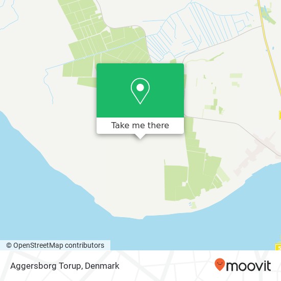 Aggersborg Torup map
