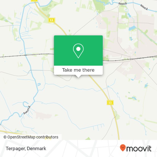 Terpager map