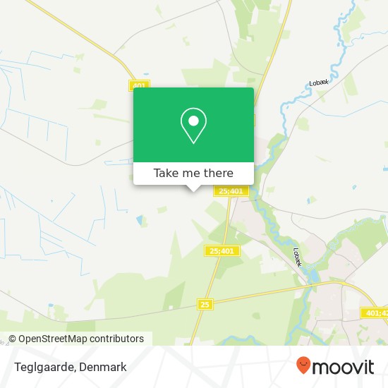 Teglgaarde map