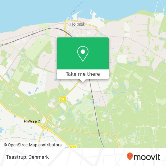Taastrup map