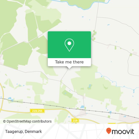 Taagerup map