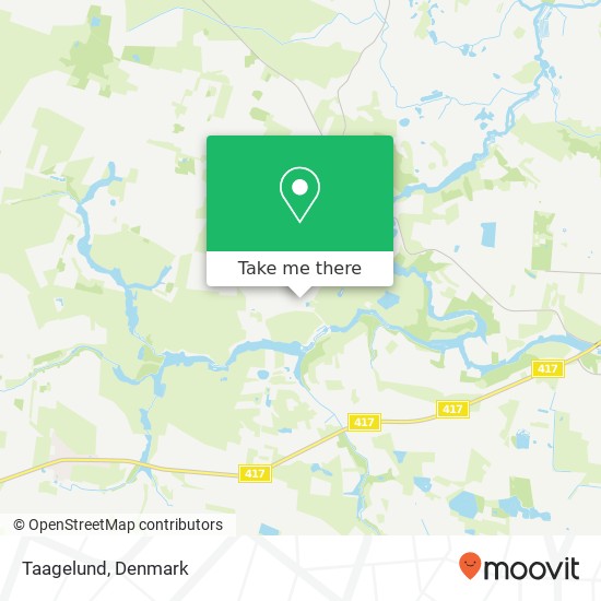 Taagelund map