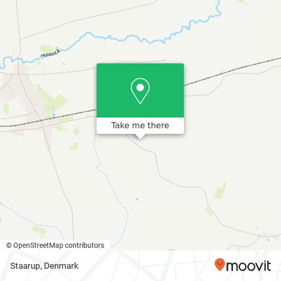 Staarup map