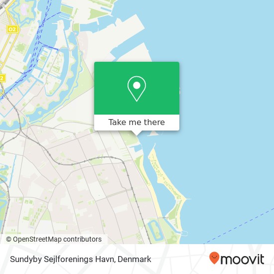 Sundyby Sejlforenings Havn map