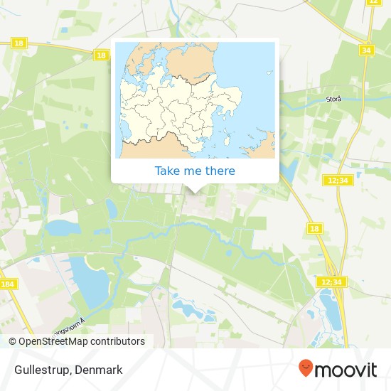 Gullestrup map