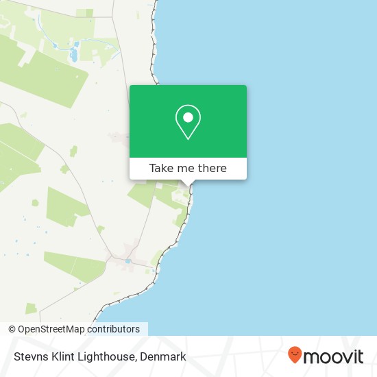 Stevns Klint Lighthouse map