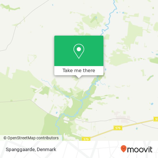 Spanggaarde map