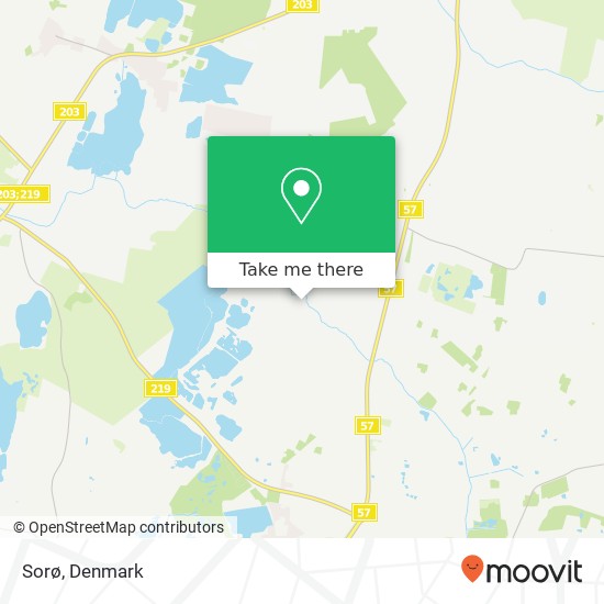 Sorø map