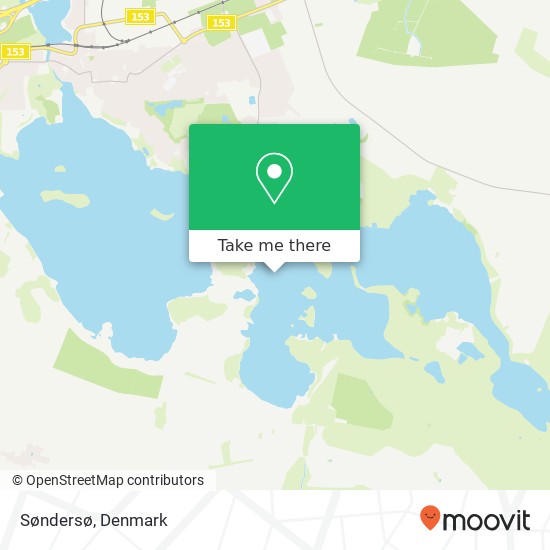 Søndersø map