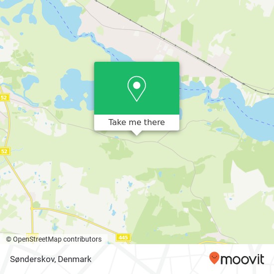 Sønderskov map